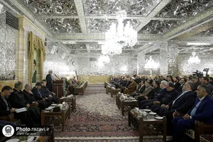 مراسم معارفه مدیرعالی حرم مطهر رضوی