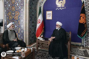 دیدار رئیس شورای هماهنگی تبلیغات اسلامی با تولیت آستان قدس رضوی