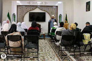 حضور جمعی از تأثیرگذاران رسانه&zwnj;ای چینی در حرم مطهر رضوی