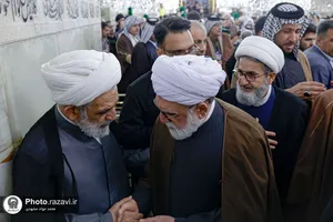 تشرف شیوخ عشایر عراق به حرم مطهر رضوی
