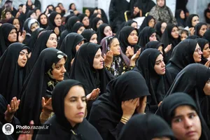 مراسم عزاداری ویژه ناشنوایان در حرم مطهر رضوی
