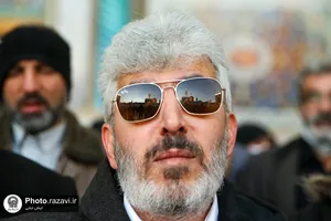 تشرف زائران روشندل به حرم مطهر رضوی