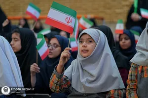 حضور خدام حرم مطهر رضوی در مرکز آموزش نابینایان امید
