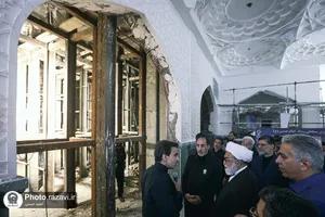 بازدید تولیت آستان قدس رضوی از پروژه رواق زیرسطحی امام حسین علیه&zwnj;السلام