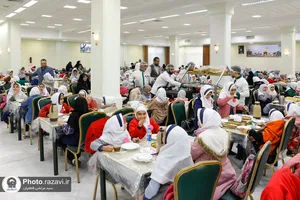 جشن عبادت ۸۸۸ دختر امام رضایی