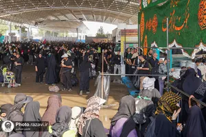 موکب امام رضا علیه&zwnj;السلام در مرز مهران