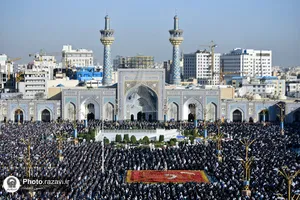 اقامه نماز عید سعید فطر در حرم مطهر رضوی-2