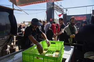 خدمت رسانی به زائران اربعین حسینی