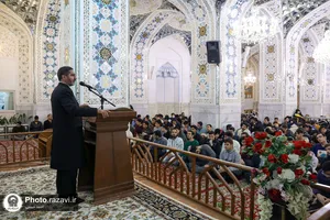 تشرف مدال&zwnj;آوران المپیاد دانش&zwnj;آموزی کشوری به حرم مطهر رضوی