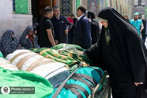 نصب کتیبه&zwnj;های ولادتی امام رضا علیه&zwnj;السلام در دهه کرامت
