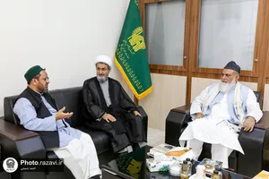 دیدار علمای اهل سنت هندوستان با معاون امور بین&zwnj;الملل آستان قدس رضوی