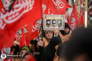 گردهمایی خواهران و برادران شهدای جهان اسلام در مشهد مقدس