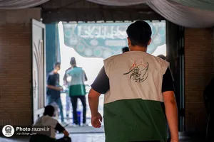 موکب خدمت رسانی دربیرستان امام رضا علیه&zwnj;السلام واحد چناران