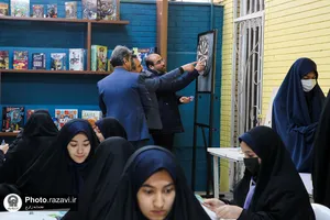 افتتاح اتاق بازی دبیرستان امام رضا(علیه&zwnj;السلام)