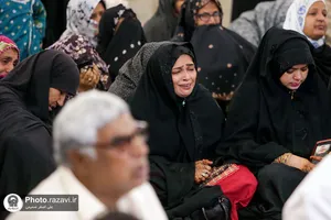 مراسم گرامیداشت شهدای خدمت ویژه زائران اردو زبان