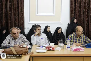 نشست خبری چهاردهمین جشنواره بین&zwnj;المللی کتاب سال رضوی