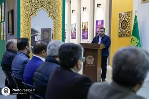 اهدای مدال طلای پاراتنیس روی میز ناصر دهقان&zwnj;پور به موزه حرم مطهر رضوی