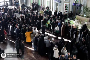 بدرقه کاروان اعزامی آستان قدس رضوی به کرمان