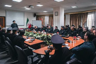 جلسه توجیهی اعضای کاروان سفیران امام رئوف علیه‌السلام