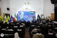 همایش بزرگ «فاتحان قدس، رهپویان مکتب خامنه‌ای» در حرم مطهر رضوی برگزار شد