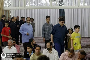 جشن عید سعید غدیر خم با حضور تولیت آستان قدس رضوی