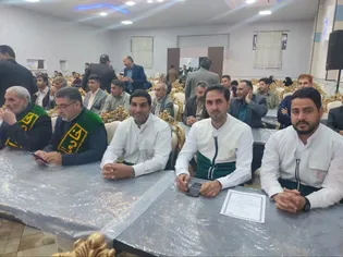 جشن گلریزان صفائیه به همت خیرین و خادم‌یاران برای آزادی زندانیان جرائم مالی