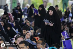 مراسم احیا شب بیست و یکم ماه مبارک رمضان در حرم مطهر رضوی-2