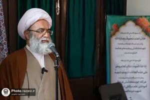 دیدار تولیت آستان قدس رضوی با طلاب مدرسه علمیه گوهرشاد