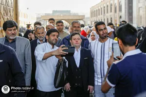 امیر و زینب مهمانان ویژه امام رضا علیه&zwnj;السلام