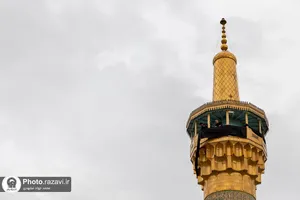 سیاه&zwnj;پوشی حرم مطهر رضوی در آستانه شهادت امیرالمومنین علیه&zwnj;السلام