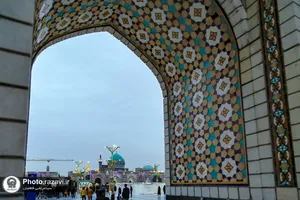 حال و هوای حرم مطهر رضوی در شب میلاد امام جواد علیه السلام