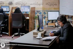 پاسخگویی تلفنی معاون فنی و عمران آستان قدس رضوی به مخاطبان سامانه ۱۳۸
