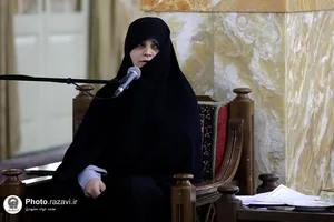 دیدار جمعی از بانوان نخبه کشور با تولیت آستان قدس رضوی