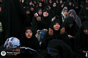 عزاداری زنان نوغان