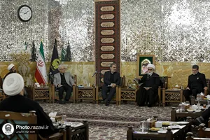 دیدار اعضای مجمع نمایندگان خراسان رضوی با تولیت آستان قدس رضوی