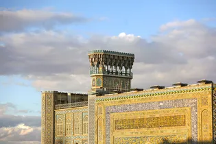 عکس با کیفیت : نقاره خانه حرم امام رضا علیه السلام