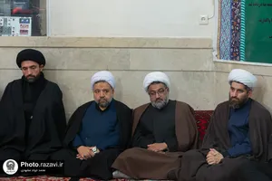 حضور تولیت آستان قدس رضوی در جمع عزاداران فاطمی بخش رضویه مشهد