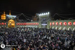 مراسم احیا شب بیست و سوم ماه مبارک رمضان در حرم مطهر رضوی-1