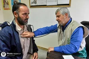 اردوی جهادی نذر شفا در روستای لطف آباد
