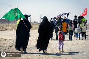 زائرین پیاده حضرت رضا(علیه&zwnj;السلام) - محور سرخس