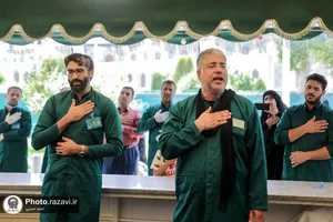 نذر بهشتی؛ چایخانه حضرت