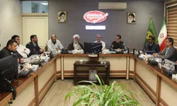 بازدید فرمانده حوزه مقاومت بسیج آستان قدس رضوی از شرکت صنایع غذایی رضوی