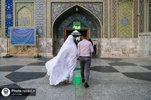 با اجازه امام رضا &laquo;بـــــــــــــــــله&raquo;