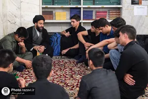 اعتکاف دانش &zwnj;آموزان مدارس امام رضا علیه&zwnj;السلام