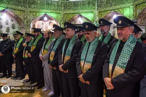 آیین سیاه پوشان حرم حضرت معصومه سلام الله علیها