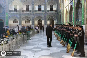 حال و هوای حرم مطهر رضوی در آستانه ولادت امام رضا علیه&zwnj;السلام