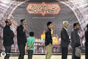 مواکب خدمت رسان به زائران بارگاه منور رضوی-2