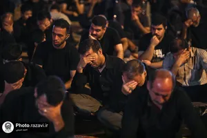 مراسم عزاداری دهه اول محرم شرکت صنایع پیشرفته رضوی