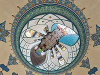 عکس با کیفیت: ایوان مقصوره صحن گوهرشادآستان نیوز - 