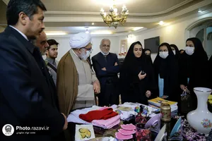 دیدار تولیت آستان قدس رضوی با دختران مرکز شکوه مهر
